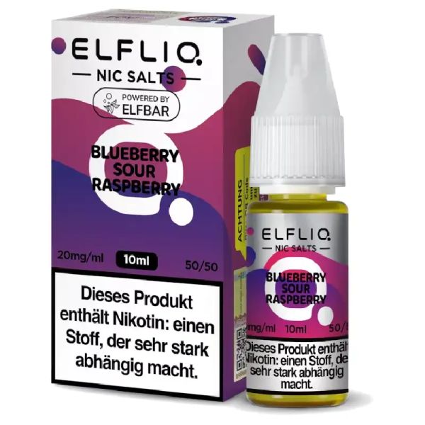 Elfliq - Blueberry Sour Raspberry - 20 mg Nikotinsalzliquid