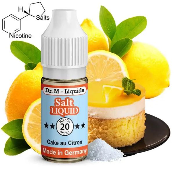 Dr. M - Liquids - Cake au Citron SALT Liquid