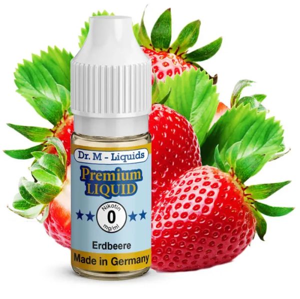 Leckeres Dr. Multhaupt Erdbeere Premium E-Liquid