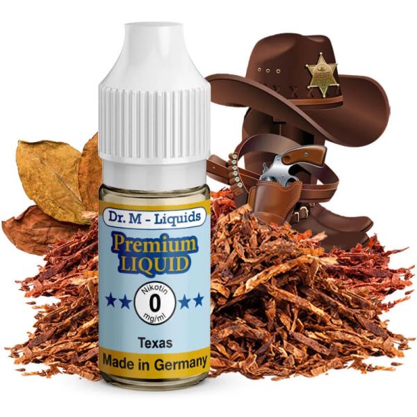 Leckeres Dr. Multhaupt Texas Tobacco Premium E-Liquid