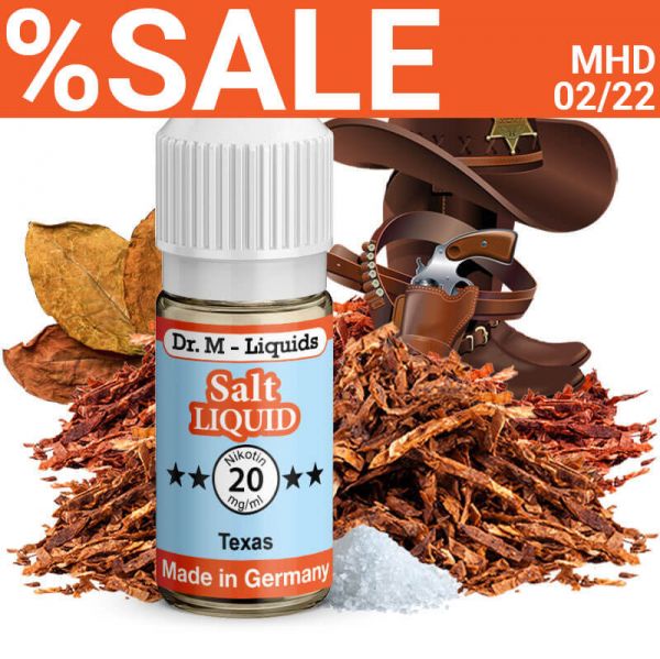 Dr. M - Liquids - Texas SALT Liquid - 20 mg - SALE