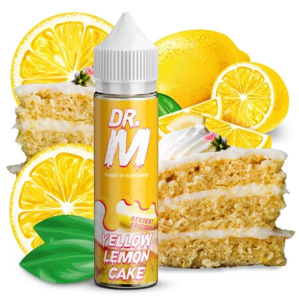 Dr. M - Yellow Lemon Cake - Longfill - Aromashot