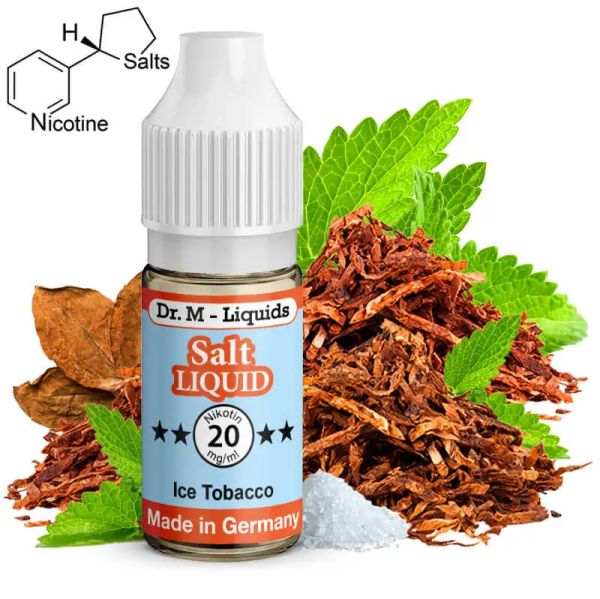 Dr. M - Liquids - Ice Tobacco SALT Liquid